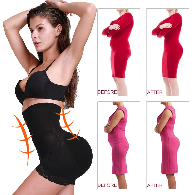 Butt Hip Enhancer Padded Shaper Tummy Control Panties Booty Lifter Shapewear Ass Padding Underwear Safety Shorts Under Skirt